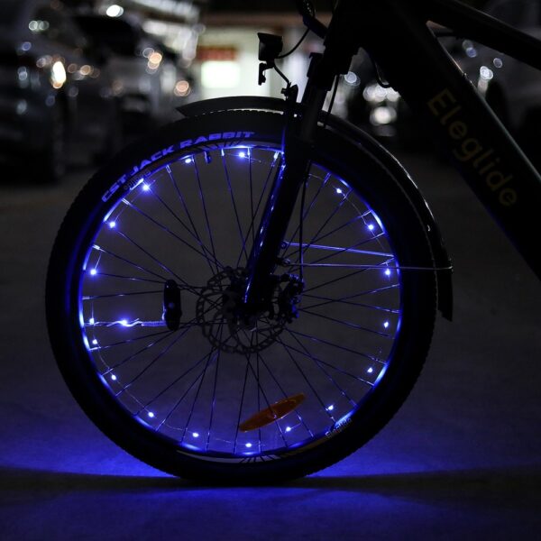 Oferta luces azules para bicicleta eléctrica
