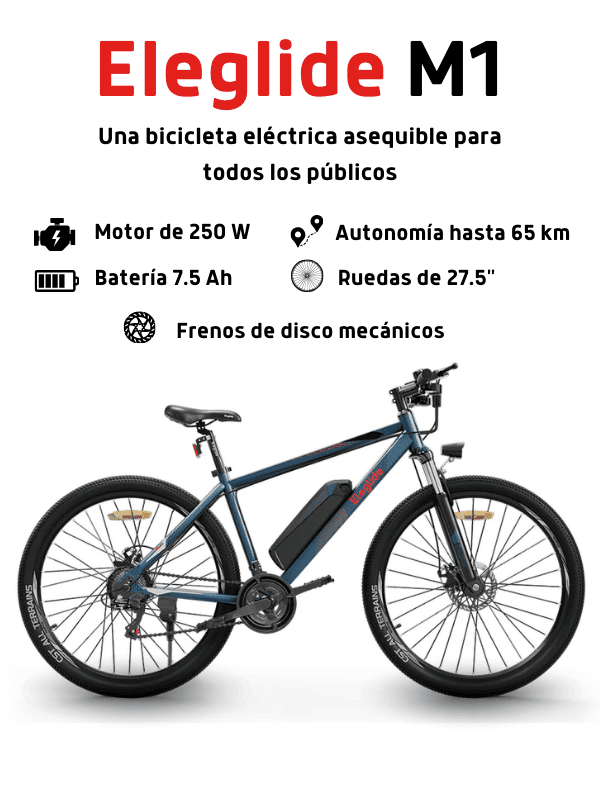 Comprar bicicleta eléctrica M1 al mejor precio